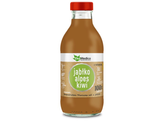 Jabłko Aloes Kiwi interakcje ulotka sok  300 ml