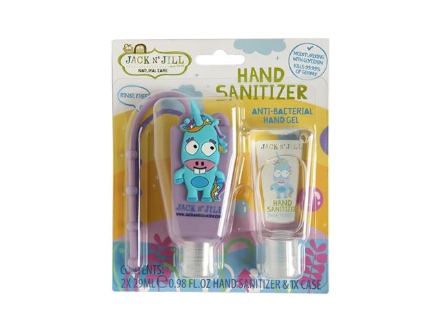 JACK N'JILL HAND SANITIZER Żel do dezynfekcji rąk UNICORN interakcje ulotka żel - 2 szt. po 29 ml