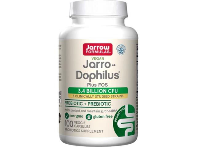 Jarro-Dophilus + FOS interakcje ulotka kapsułki - 100 kaps.