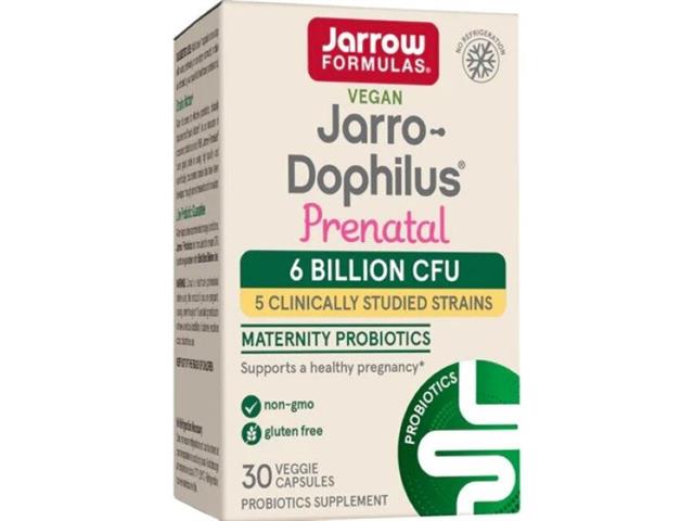 Jarro-Dophilus Prenatal 6 Billion CFU interakcje ulotka kapsułki - 30 kaps.