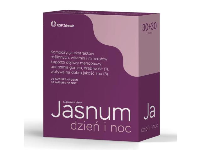 Jasnum dzień i noc interakcje ulotka kapsułki - 30 kaps. (+ 30 kaps.)