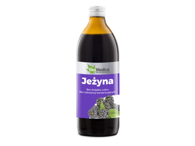 Jeżyna interakcje ulotka   500 ml