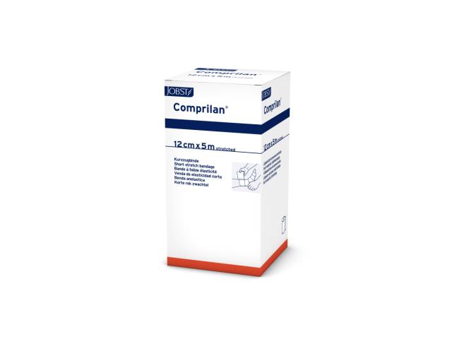 Jobst Bandaż rozciągliwy krótki 100% bawełna 12 cm x 5 m interakcje ulotka bandaż elastyczny - 1 szt.