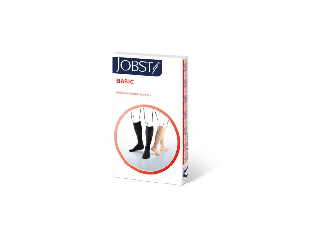 Jobst Basic Podkolanówki CCL1 ZP klasyczne petite czarny 4 interakcje ulotka podkolanówka przeciwżylakowa  2 szt. (para)