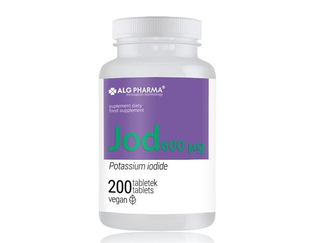 Jod 600 µg interakcje ulotka tabletki - 200 tabl.