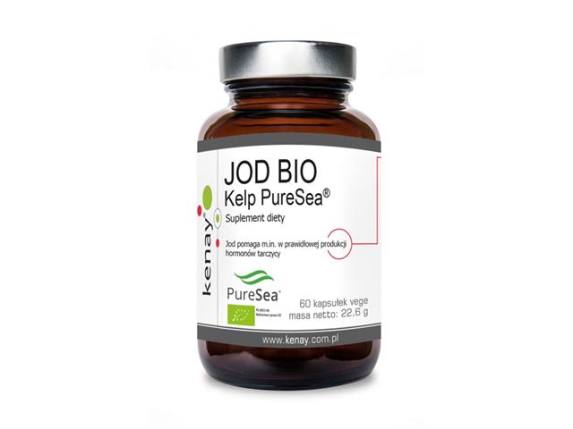 Jod Bio Kelp PureSea interakcje ulotka kapsułki  60 kaps.