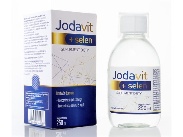 Jodavit + Selen interakcje ulotka płyn  250 ml