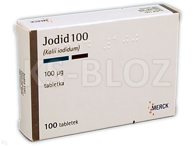 Jodid 100 interakcje ulotka tabletki 100 mcg 100 tabl.