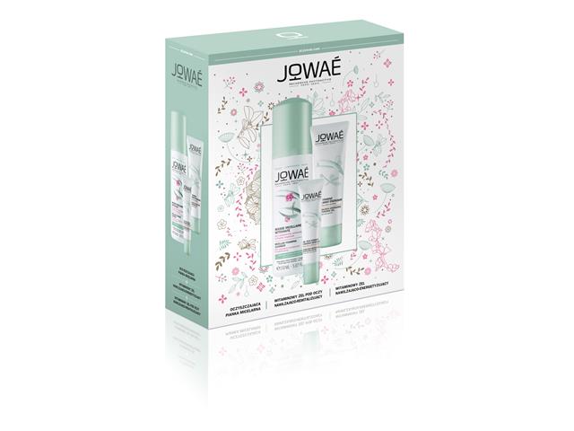 JOWAE Zestaw Oczyszczająca Pianka micelarna + Witaminowy Żel + Witaminowy Żel pod oczy interakcje ulotka   150 ml | (+ 40 ml + 15 ml)