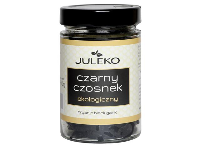 JULEKO Czarny czosnek ekologiczny interakcje ulotka cebulka  200 g