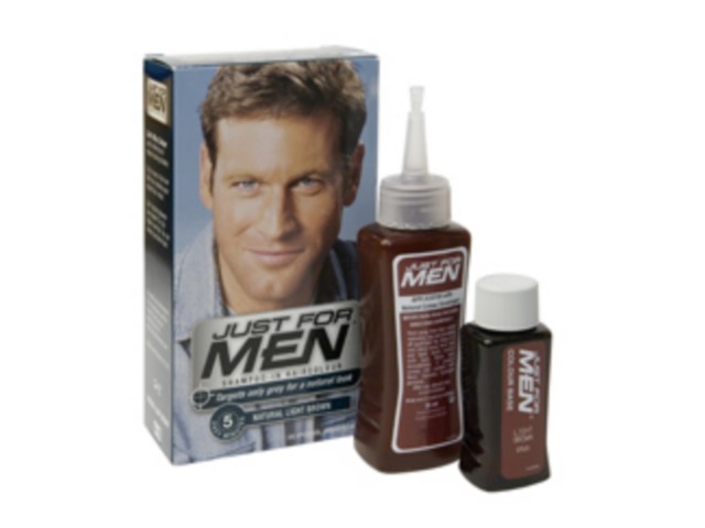 Just For Men Szampon koloryzujący dla mężczyzn jasny brąz H-25 interakcje ulotka   27.5 ml | +38,5ml