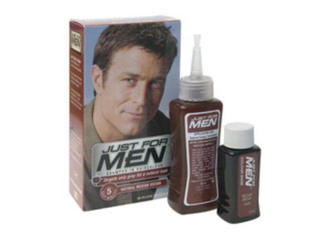 Just For Men Szampon koloryzujący dla mężczyzn naturalna czerń H-55 interakcje ulotka   27.5 ml | +38,5ml