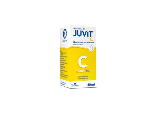 Juvit C interakcje ulotka krople doustne 100 mg/ml 