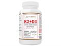 K2 MK-7 z NATTO 200mcg + D3 4000IU 100mcg Natural Vegan Vitamins interakcje ulotka kapsułki  120 kaps.