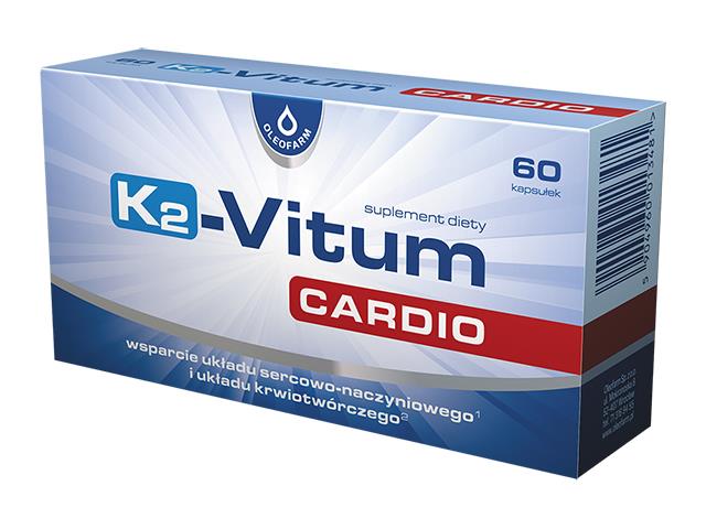 K2-Vitum Cardio interakcje ulotka kapsułki twarde - 60 kaps.