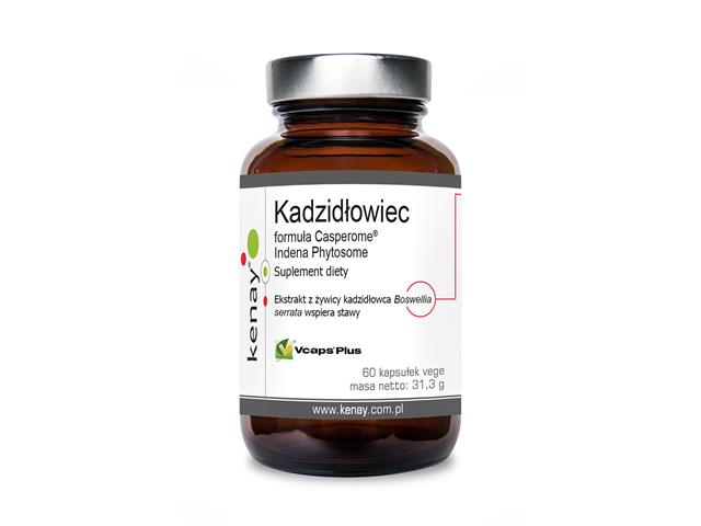 Kadzidłowiec formuła Casperome Indena Phytosome interakcje ulotka kapsułki - 60 kaps.