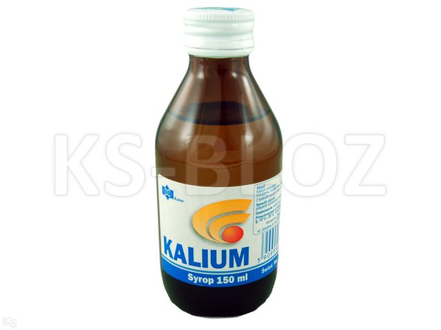 Kalium Polfarmex interakcje ulotka syrop 782 mg K+/10ml 150 ml | butelka