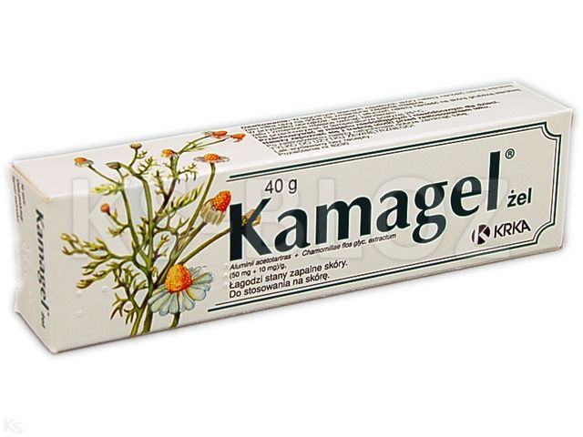 Kamagel interakcje ulotka żel (50mg+10mg)/g 40 g