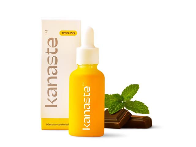 Kanaste 1200 mg miętowo- czekoladowy interakcje ulotka olej - 30 ml