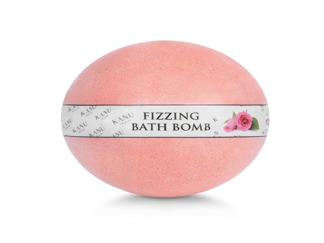 Kanu Nature Kula do kąpieli musująca rose interakcje ulotka kula kąpielowa - 160 g