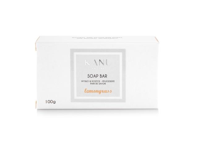Kanu Nature Mydło w kostce wegańskie o zapachu trawy cytrynowej interakcje ulotka mydło - 100 g