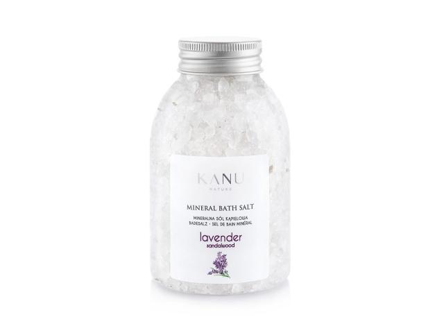 Kanu Nature Sól do kąpieli mineralna lavender-sandalwood interakcje ulotka sól do kąpieli - 350 g