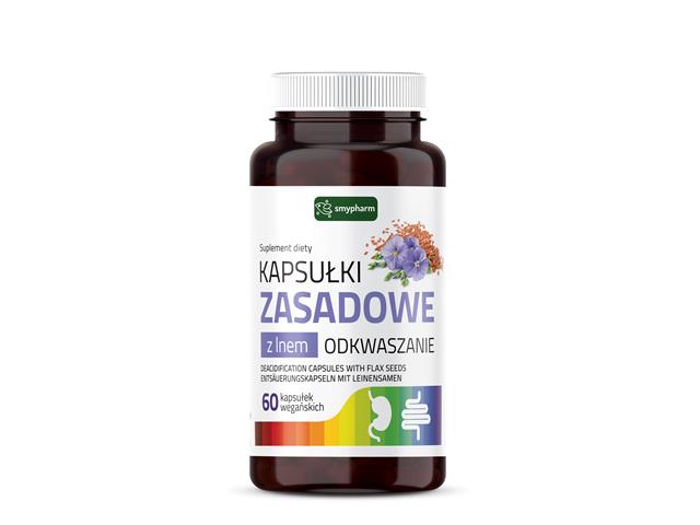 Kapsułki Zasadowe Z Lnem interakcje ulotka kapsułki twarde - 60 kaps.