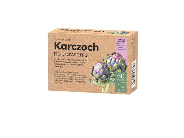 Karczoch Na Trawienie interakcje ulotka tabletki - 60 tabl.