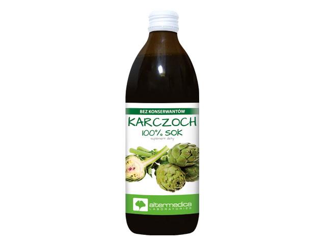 Karczoch Sok interakcje ulotka płyn  500 ml