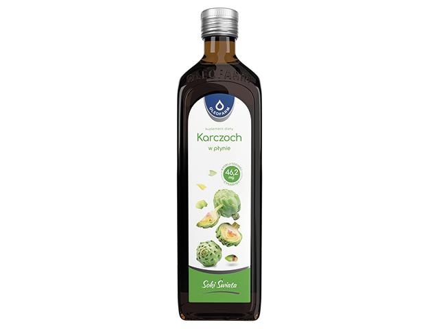 Karczoch W płynie interakcje ulotka płyn doustny  490 ml