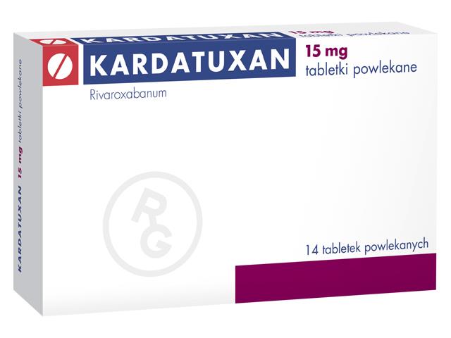 Kardatuxan interakcje ulotka tabletki powlekane 15 mg 14 tabl.