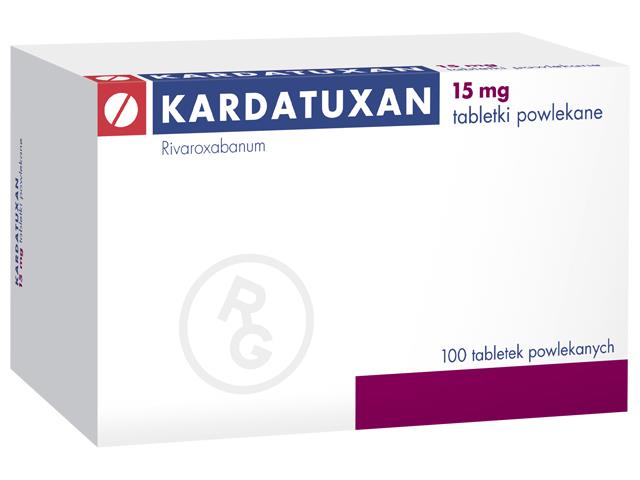 Kardatuxan interakcje ulotka tabletki powlekane 15 mg 100 tabl.