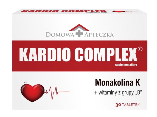 Kardio Complex interakcje ulotka tabletki  30 tabl.