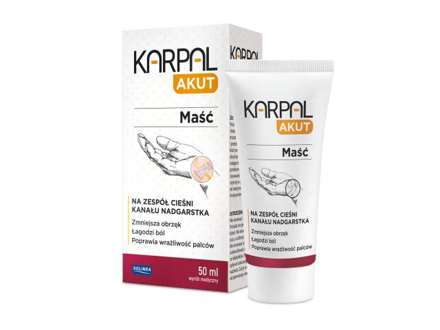 Karpal Akut Maść interakcje ulotka maść - 50 ml