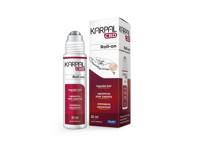 Karpal CBD interakcje ulotka roll-on  30 ml