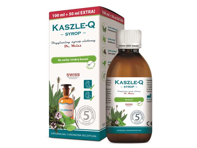 Kaszle-Q Syrop interakcje ulotka syrop  150 ml