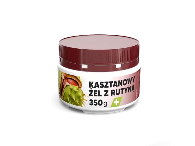 Kasztanowy Żel z rutyną interakcje ulotka żel - 350 g