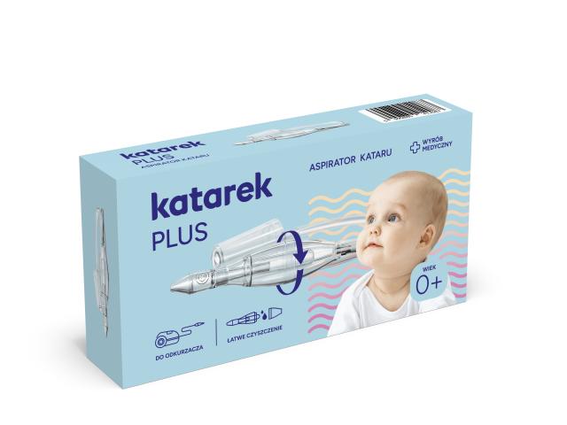 Katarek Plus Aspirator kataru do nosa dla dzieci interakcje ulotka aspirator - 1 szt.