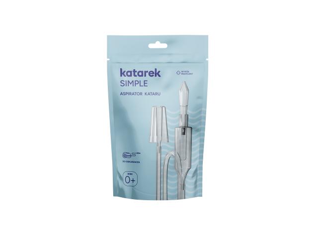 Katarek Simple Aspirator kataru do nosa dla dzieci interakcje ulotka aspirator - 1 szt.
