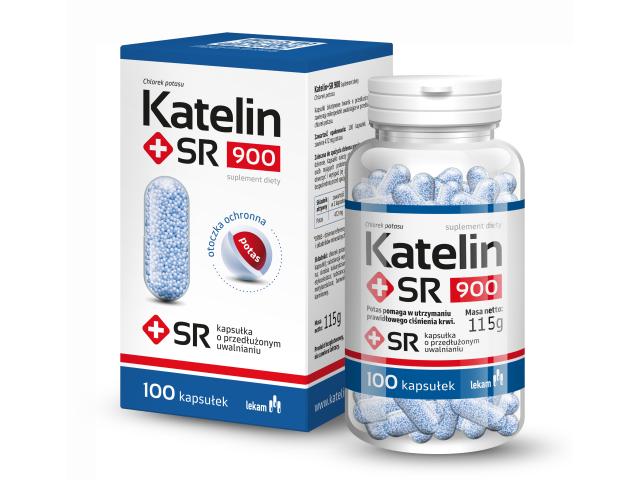 Katelin+ SR 900 interakcje ulotka kapsułki o przedłużonym uwalnianiu 100 kaps.