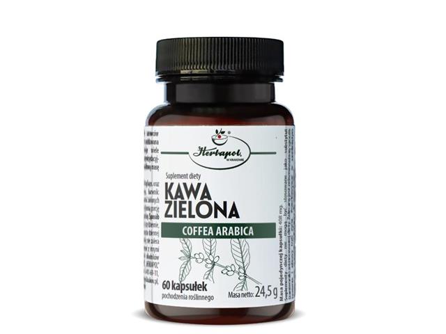 Kawa Zielona interakcje ulotka kapsułki - 60 kaps.