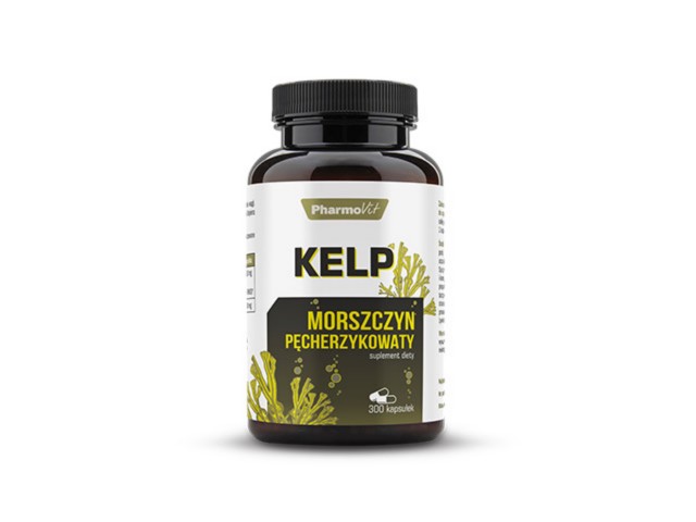 Kelp Morszczyn Pęcherzykowaty interakcje ulotka kapsułki - 300 kaps.