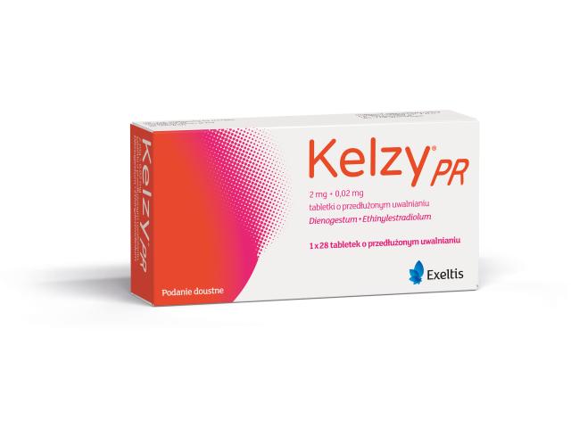 Kelzy Pr interakcje ulotka tabletki o przedłużonym uwalnianiu 20mcg+2mg 28 tabl.