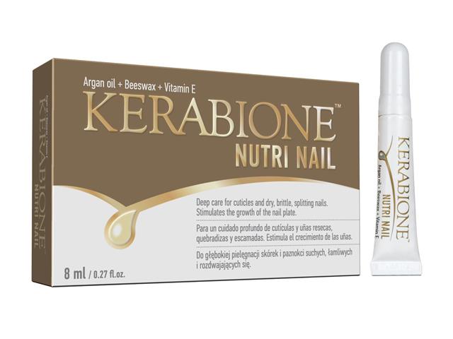 Kerabione Nutri Nail Zabieg do paznokci i skórek intensywny na bazie olejków interakcje ulotka serum  8 ml