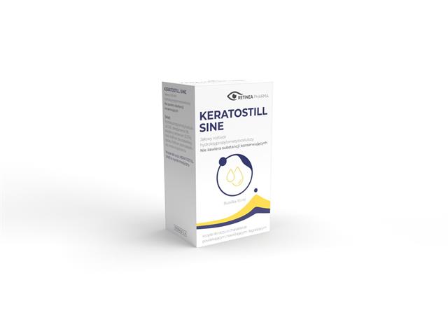Keratostill Sine interakcje ulotka krople do oczu - 10 ml (but.z zakrapl.)