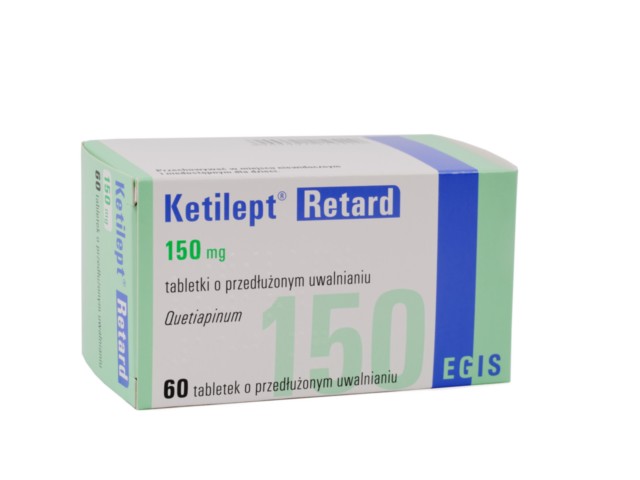 Ketilept Retard interakcje ulotka tabletki o przedłużonym uwalnianiu 150 mg 60 tabl.