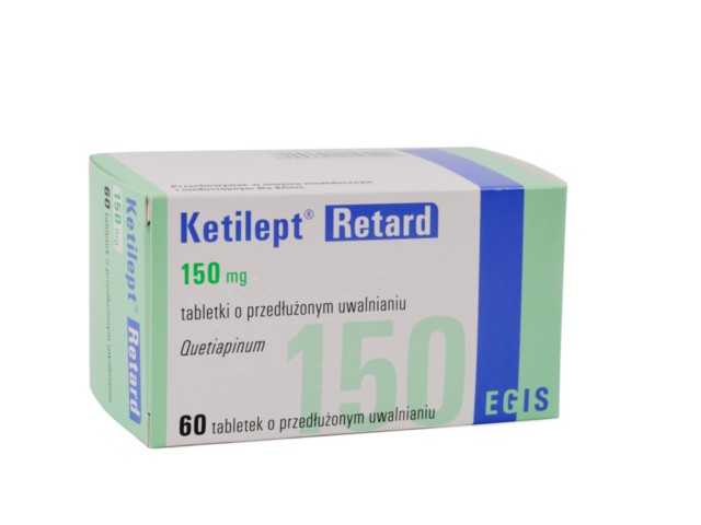 Ketilept Retard interakcje ulotka tabletki o przedłużonym uwalnianiu 150 mg 