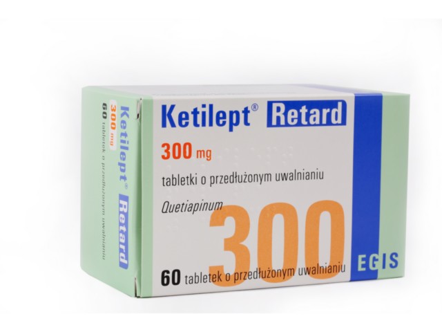 Ketilept Retard interakcje ulotka tabletki o przedłużonym uwalnianiu 300 mg 