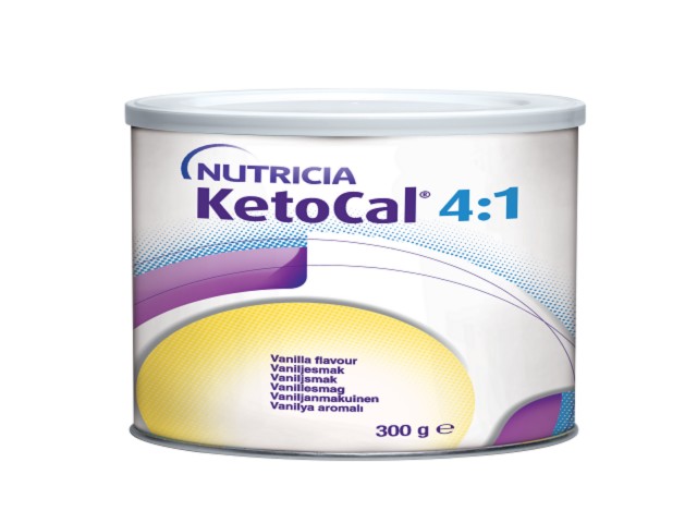 KetoCal 4:1 o smaku waniliowym interakcje ulotka proszek - 300 g