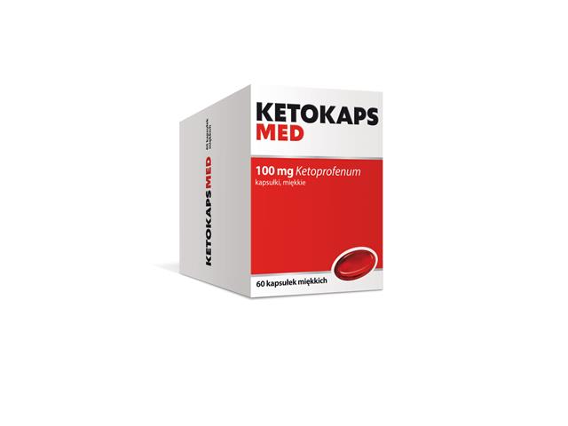 Ketokaps Med interakcje ulotka kapsułki miękkie 100 mg 60 kaps.